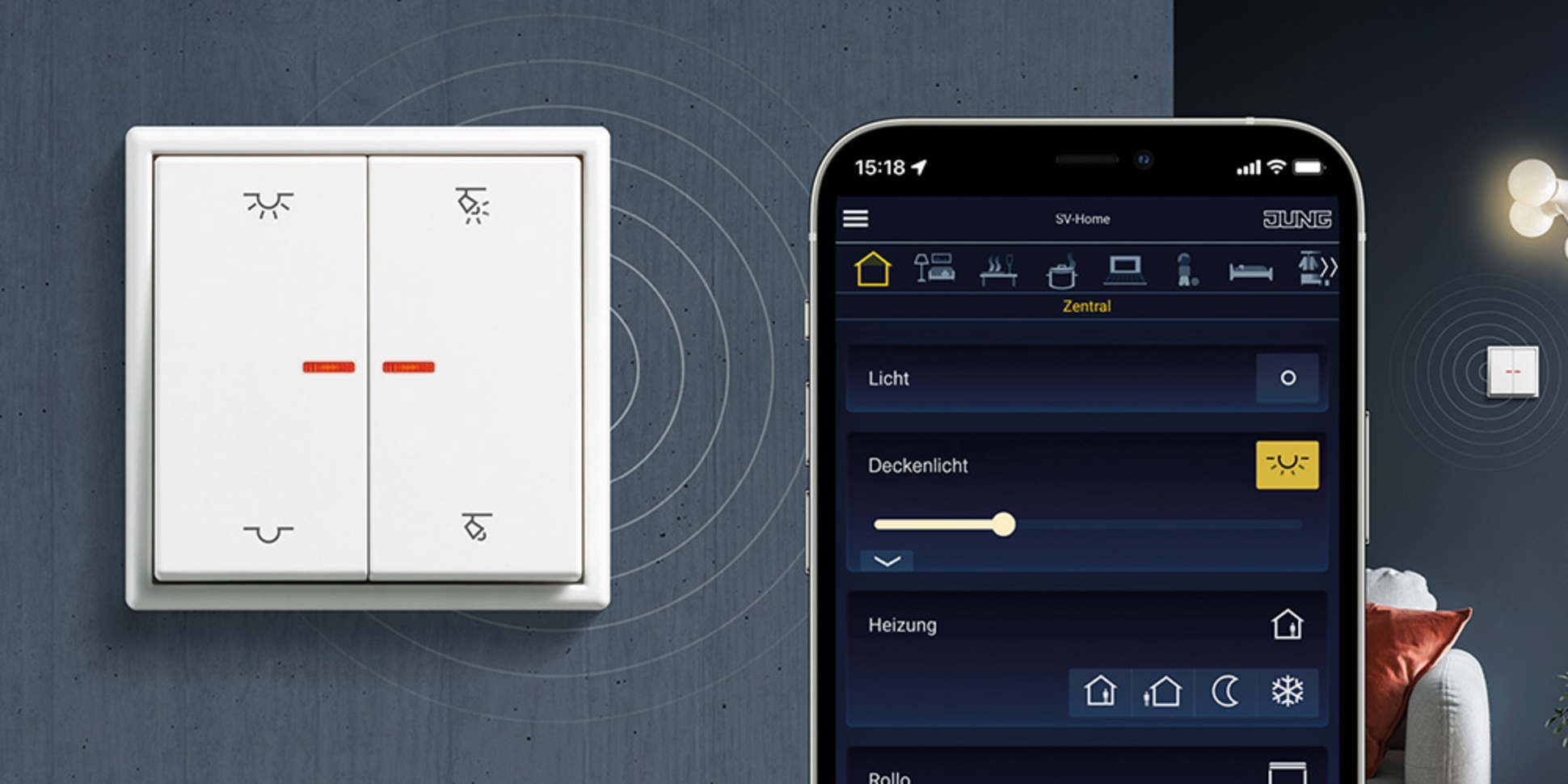 KNX RF Taster bei Elektro Förster in Krauschwitz